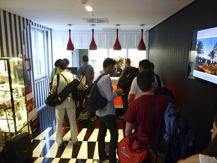 GT Academy Ronda. Recepción. Hotel Catalonia. Julio 2014