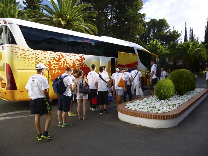 GT Academy. Amanece en Ronda.