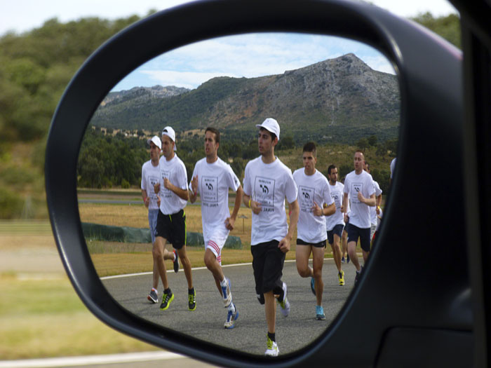 GT Academy. Pruebas físicas. Carrera.