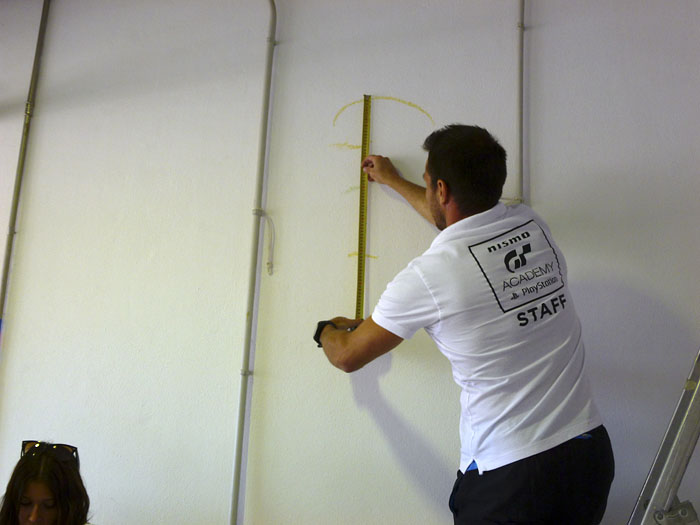 GT Academy. Pruebas físicas. Potencia de salto.