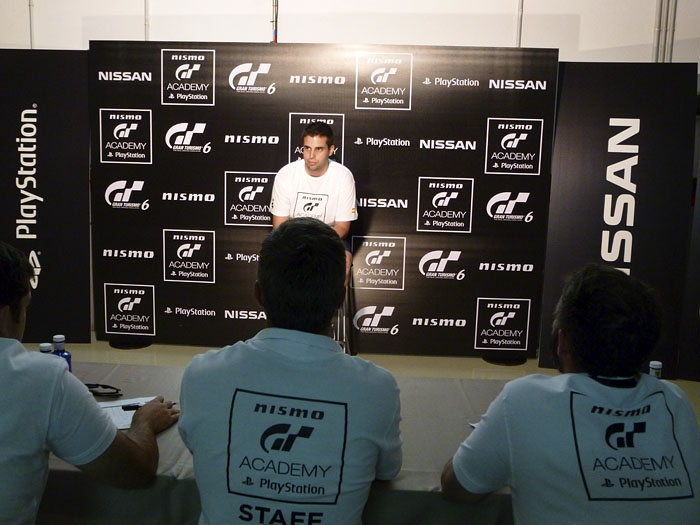 GT Academy. Entrevista personal.