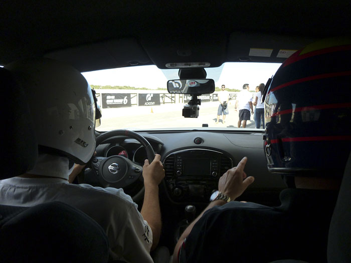 GT Academy.  Prueba de conduccion