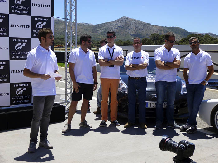 GT Academy 2014. Representantes de la organización