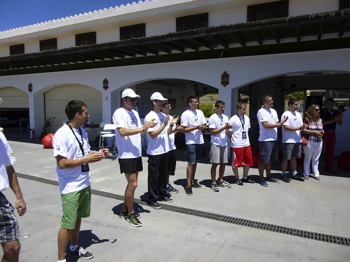 GT Academy 2014. aplauso para los ganadores