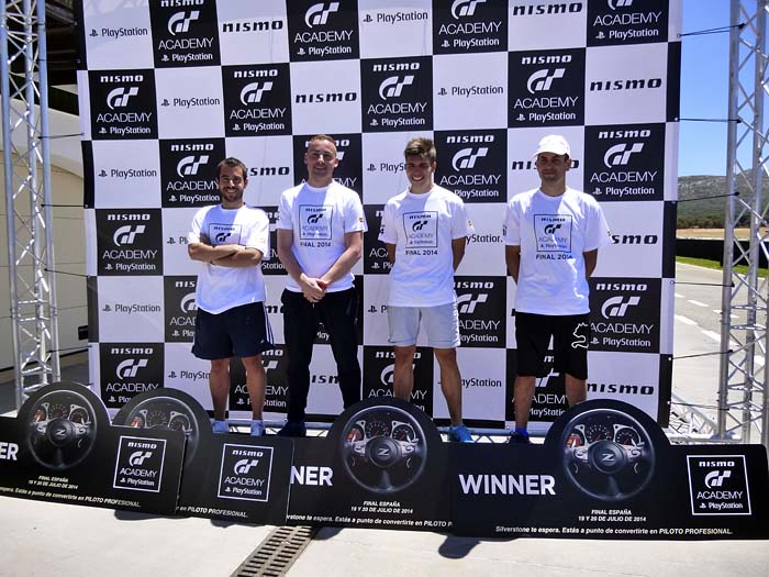 GT Academy 2014. Cajón de ganadores.