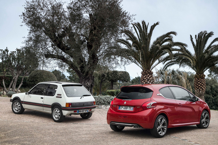 La comparación con el mítico 205-GTI (ya sea el 1.6 o el 1.9) siempre pesará como una losa sobre el 208-GTI, a la hora de evaluarlo.