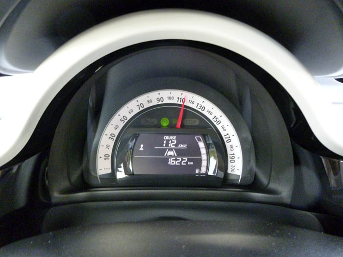 Renault Twingo 2015. Instrumentación.