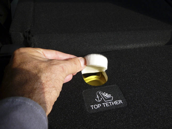 Renault Twingo 2015. Top Tether