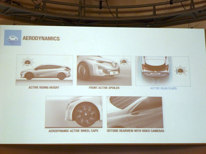 Renault Eolab. Elementos y aerodinámica