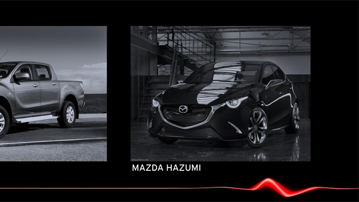 Mazda2. Diseño. Design. Mazda Hazumi.