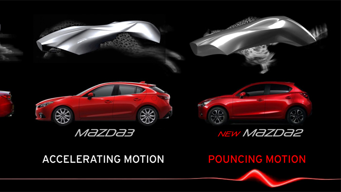 Mazda2. Diseño. Design. Puncing Motion