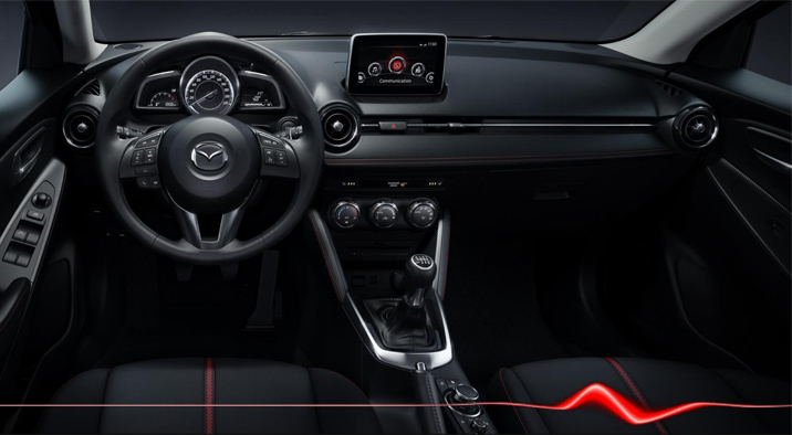 Mazda2 Interior Design. Diseño interior.  Variantes