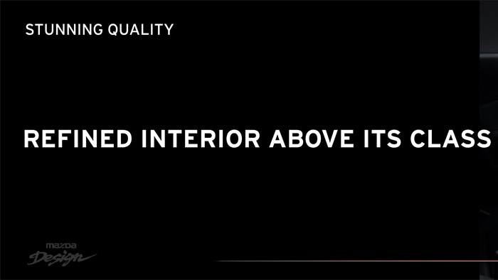 Mazda2 Interior Design. Diseño interior. Terminación.