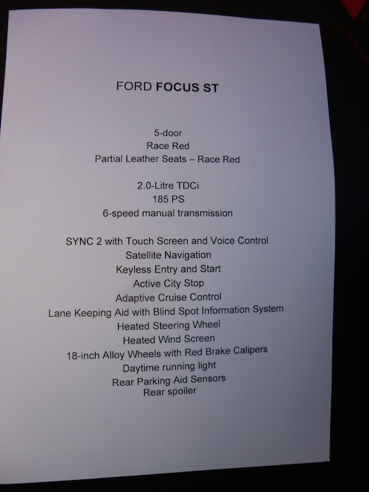 Ford Focus ST. Diesel 185 caballos