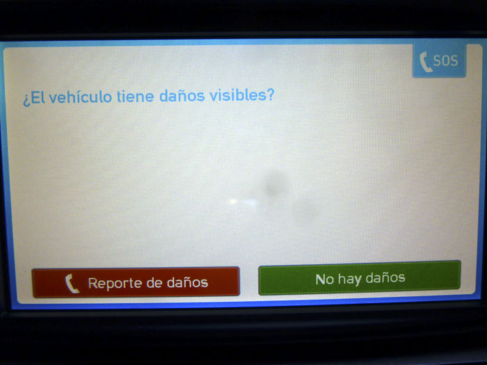 Car2go informe de daños