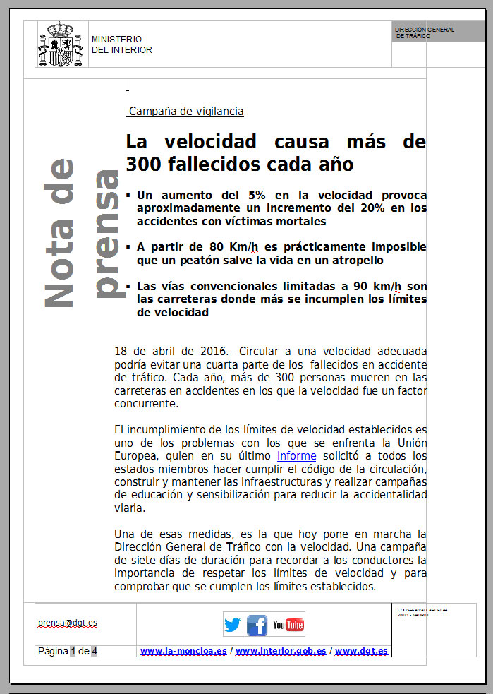 La DGT no tiene vergüenza