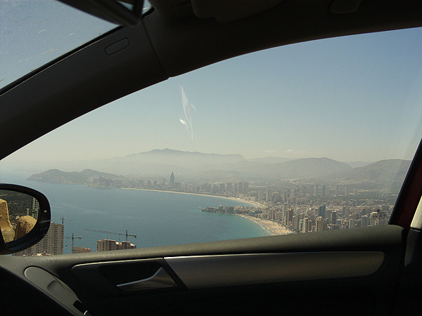 Sobrevolando la Costa Blanca