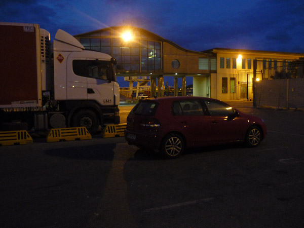 Puerto de Algeciras. Espera del ferry.