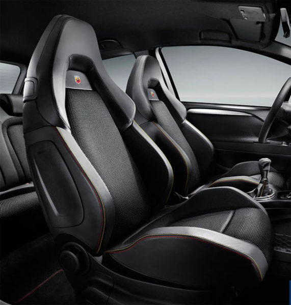 Abarth Punto Evo. Asientos opcionales Sabelt.