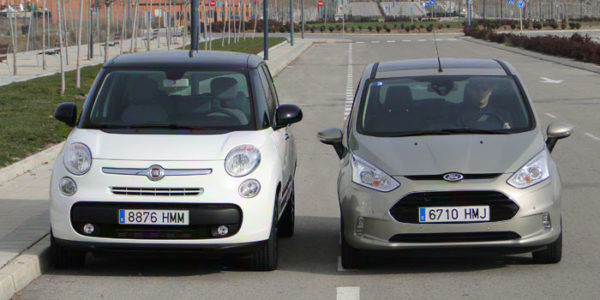 Comparativa: Fiat 500L / Ford B-MAX