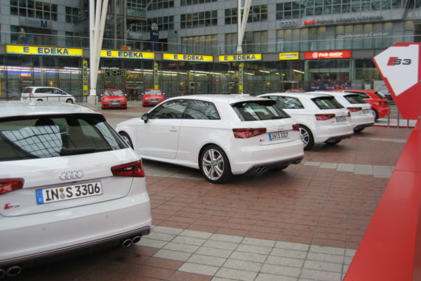 Audi S3 (2013). Presentación en Múnich