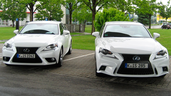 Hybrid plus frente al F-Sport