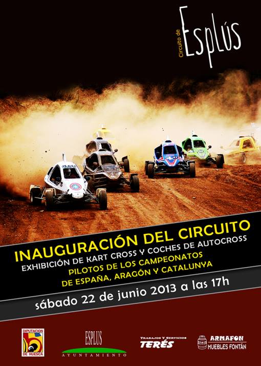 inauguración circuito autocross Esplús