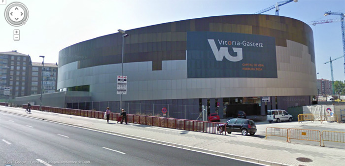 Iradier Arena o Plaza de toros de Vitoria