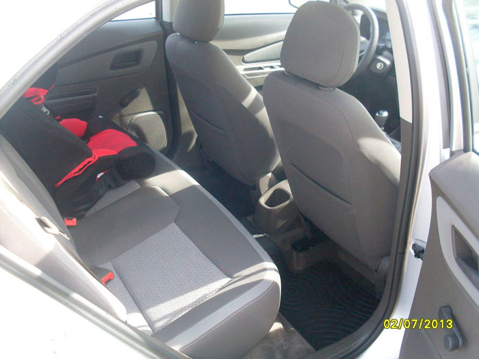 Chevrolet Cobalt. Asientos traseros