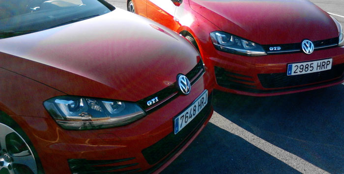 Golf GTi y Golf GTD