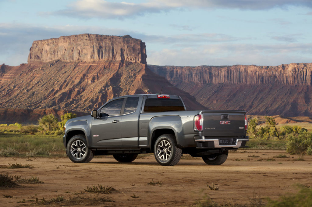2015 GMC Canyon All Terrain SLE Extended Cab Short Bed Rear Thre