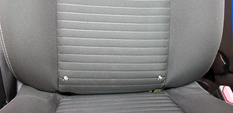 Anclejes Isofix asiento delantero