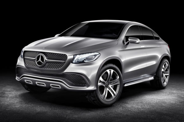 Mercedes-Benz Concept Coupé SUV, el futuro rival del BMW X6