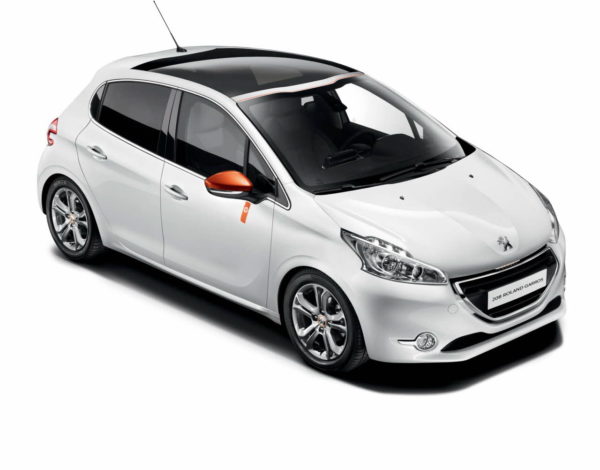 Serie especial Roland Garros para el Peugeot 208
