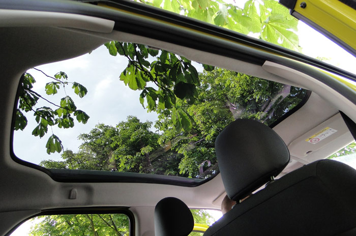 Citroën C4 Cactus. Techo panorámico