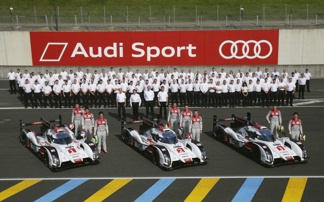 El vigente campeón: Audi R18 e-tron quattro