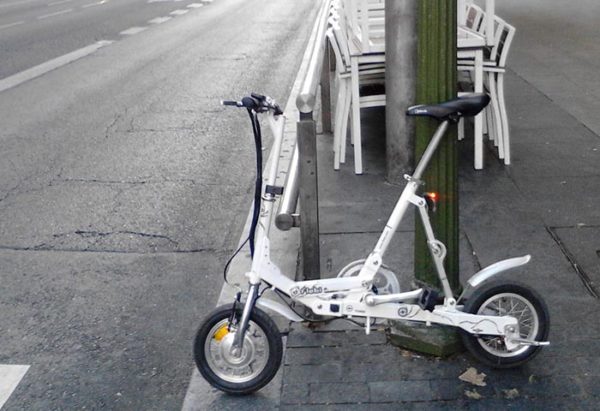 Bici electrica Flebi. Calle Gran Vía