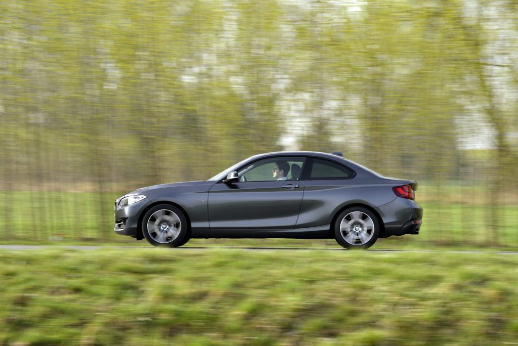 BMW 220d Coupé, Mineral Grey Metallic, Sport Line