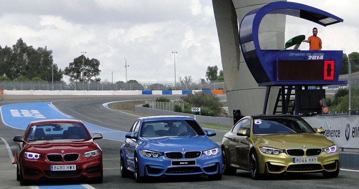 BMW Driving Experience. Gama de modelos disponibles
