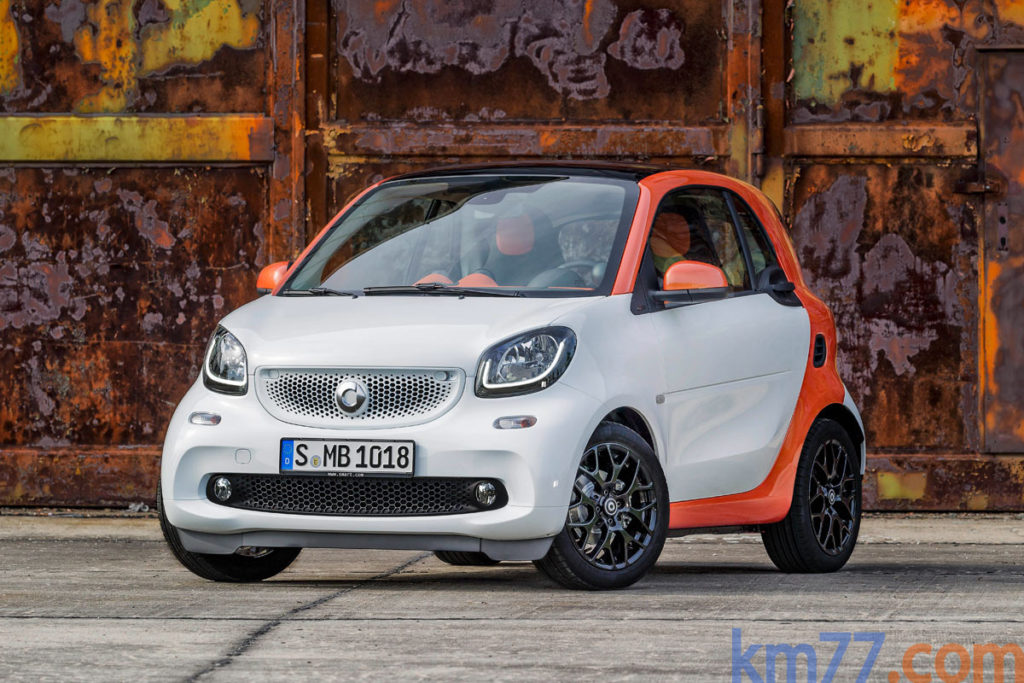 smart fortwo coupe 2015