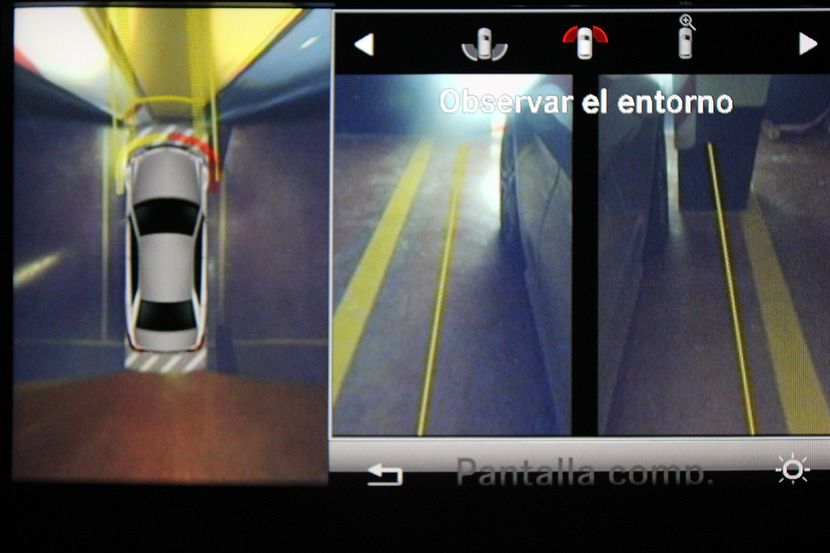 Mercedes-Benz Clase E (2013). Cámara de visión 360º