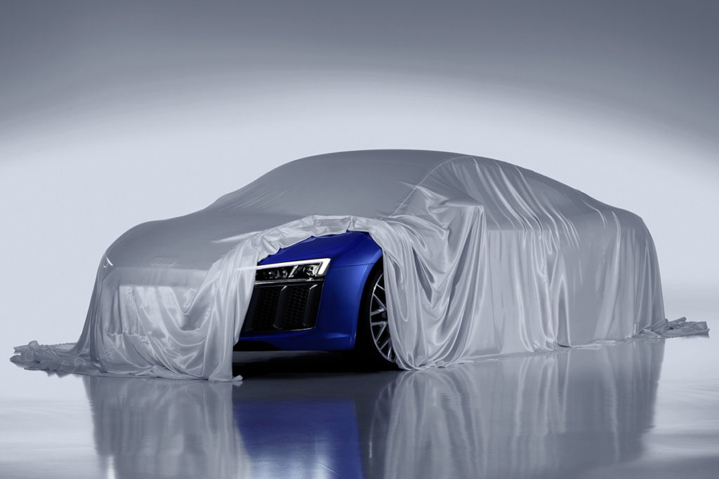 Audi zeigt Laser-Scheinwerfer des neuen R8