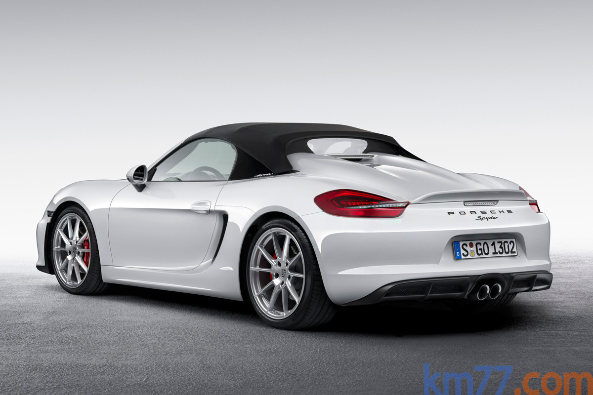 Porsche Boxster Spyder. En vídeo - Revista km77