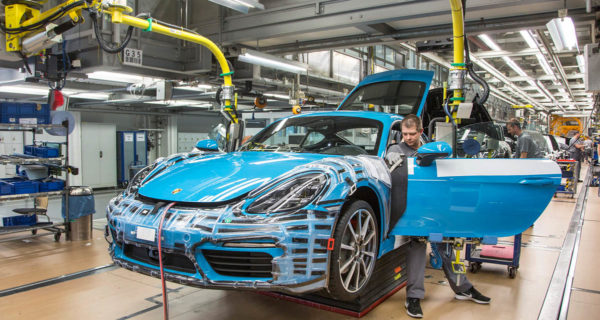 Porsche comienza la producción del 718 Cayman