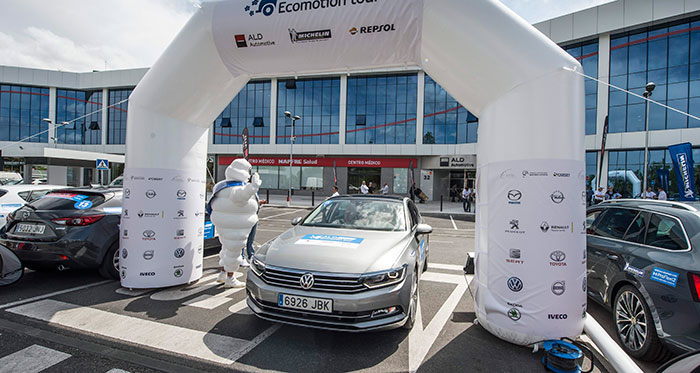 También a la salida, el Passat 2.0-TDI con toda la artillería: 240 CV, cambio DSG de 7 marchas, y tracción 4M. Homologado con 5,5 l/100 km (el 2º más alto en diesel), se quedó en el 6º puesto.