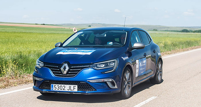 El más económico, en consumo absoluto (4,29 l/100 km): el Mégane 1.6-dCi GT de 130 CV. Pero entre su combinado de 4,0 y los cuatro minutos de penalización, acabó en 7º lugar.