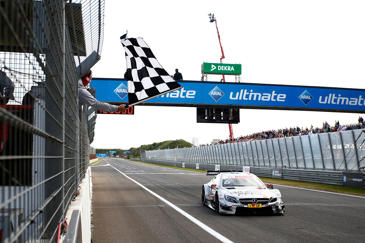 Motorsports: DTM race Zandvoort