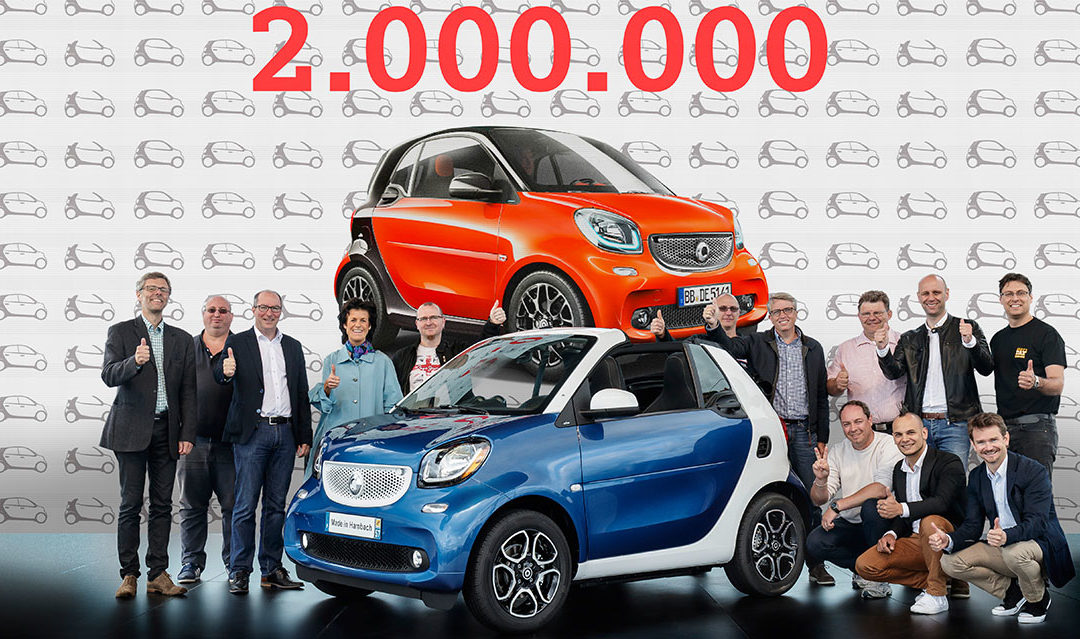 2 Millones de smart en el mundo