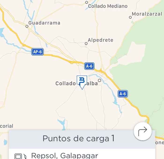 BMW i3 94 Ah. De Bilbao a Madrid. En Valladolid la carga rápida de Ibil no funciona.