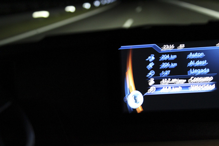 BMW i3 94 Ah Vitoria - Palencia. Ordenador